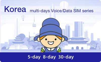 South Korea Voice/Data SIM